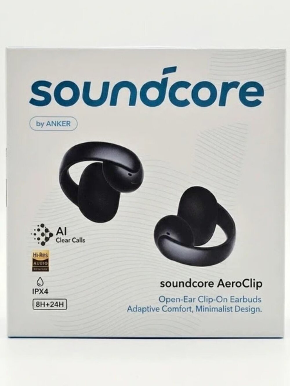 Anker Soundcore AeroClip Open-Ear Wireless Earbuds - Brand New & Sealed